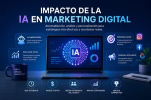 ¿Qué es la Inteligencia Artificial y cómo funciona? (Guía completa para principiantes) inteligencia artificial aplicada al marketing digital para automatizar tareas, analizar datos y mejorar campañas.